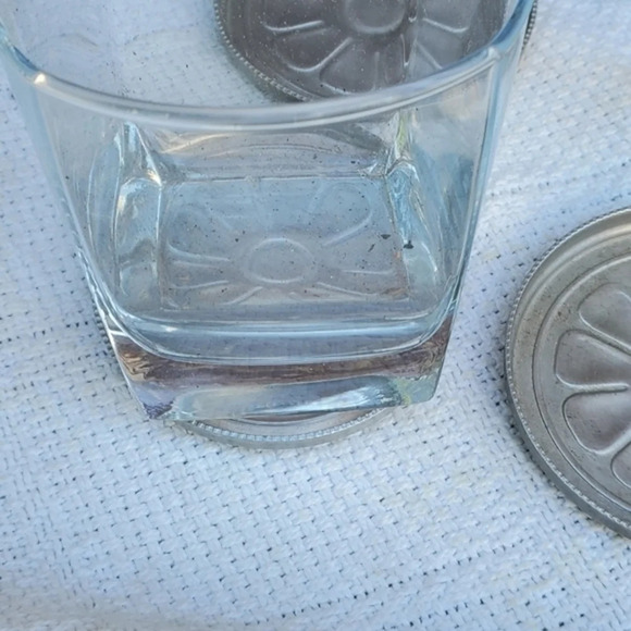 Vintage Aluminum Coaster Set - Picture 5 of 5